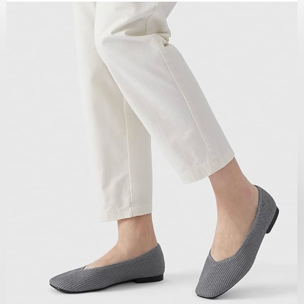 VIVAIA Margot square-toe ballet flats